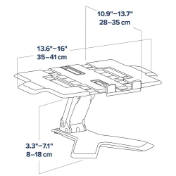 Ergotron - NEO-FLEX® Notebook Lift Stand - podstawka pod laptopa (czarna)