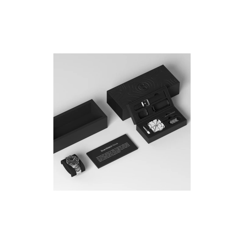 Zegarek Withings Nova smartwatch szafirowe szkło pomiarem tętna SPO2 EKG