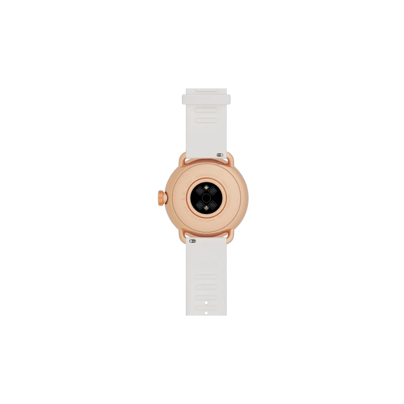 Withings Scanwatch 2 - zegarek z funkcją EKG, pomiarem pulsu i SPO2 oraz mierzeniem aktywności fizycznej i snu (38mm, rose gold)