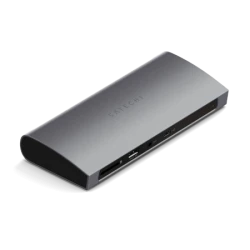 Satechi Thunderbolt 4 Dock - stacja dokująca (1x Thunderbolt 4 host port 96W, 3x Thunderbolt 4 15W, Gigabit ethernet, 3x USB-A 1