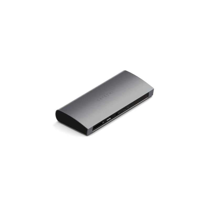 Satechi Thunderbolt 4 Dock - stacja dokująca (1x Thunderbolt 4 host port 96W, 3x Thunderbolt 4 15W, Gigabit ethernet, 3x USB-A 1