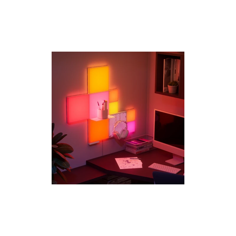 Nanoleaf Blocks Combo XL Starter Kit - panele świetlne (10 sztuk, 1 kontroler)