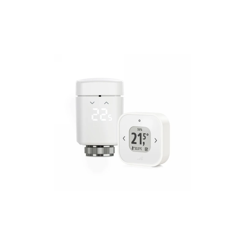 Eve Thermo Comfort Set - zestaw zawierający Eve Thermo oraz Eve Thermo Control (technologia Matter)