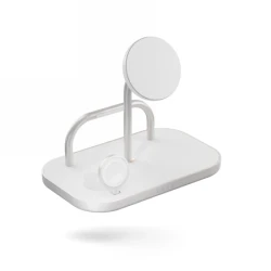 Zens 4-1 Wireless Charger 60W - bezprzewodowa ładowarka Qi2 do trzech urządzeń (60W), z możliwością ładowania czwartego urządzen