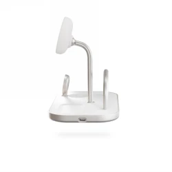 Zens 4-1 Wireless Charger 60W - bezprzewodowa ładowarka Qi2 do trzech urządzeń (60W), z możliwością ładowania czwartego urządzen