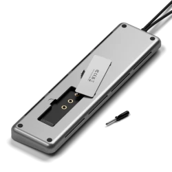 Satechi Dual Dock Stand - stacja dokująca do MacBook z podwójnym USB-C (USB-C PD 75W, 2x USB-C 5Gbps i 10 Gbps, 2x HDMI 2.0, 1x 