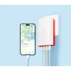 Twelve South PlugBug 120 - ładowarka sieciowa 120W PD, 4x USB-C kompatybilna z Apple Find My (wtyczki EU i UK w zestawie)