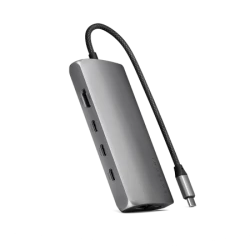 Satechi USB-C Multiport Adapter 8K - adapter USB-C (USB-C, HDMI, 3x USB 3.2 Gen 2 10Gbps, 1x USB 3.2 Gen 1 5Gbps, czytnik kart S
