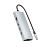 Satechi USB-C Multiport Adapter 8K - adapter USB-C (USB-C, HDMI, 3x USB 3.2 Gen 2 10Gbps, 1x USB 3.2 Gen 1 5Gbps, czytnik kart S