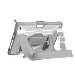 UAG Plasma - obudowa ochronna z wbudowaną podstawką oraz paskiem na ramię i dłoń do Microsoft Surface GO 1/2/3 (wersja OEM) (whi