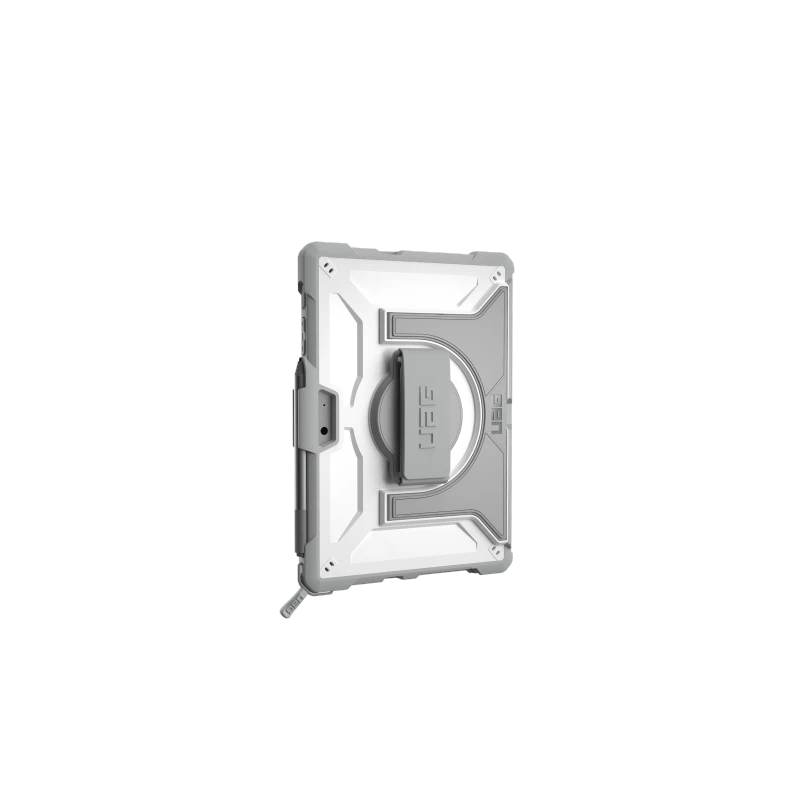 UAG Plasma - obudowa ochronna z wbudowaną podstawką oraz paskiem na ramię i dłoń do Microsoft Surface GO 1/2/3 (wersja OEM) (whi