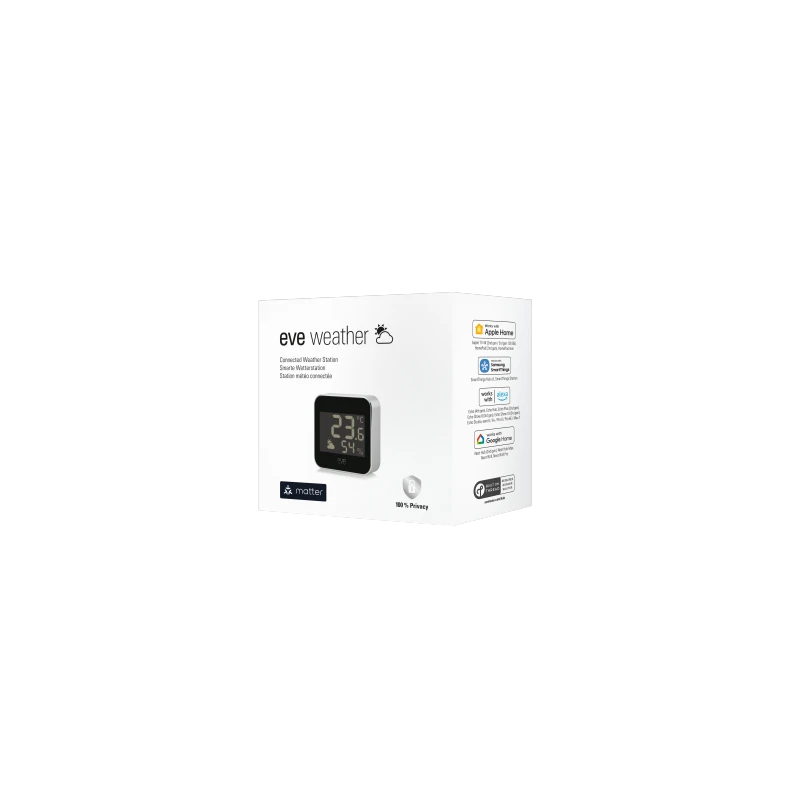 Eve Weather - monitor temperatury i wilgotności (technologia Matter)