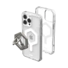 UAG Plyo Magsafe Bundle - obudowa ochronna do iPhone 16 Pro Max kompatybilna z MagSafe oraz podstawka Magnetic Ring Stand (ice-w