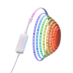 Nanoleaf Essentials Smart Multicolour HD Lightstrip Starter Kit - taśma ledowa 5m, 550 Lm 18W 2700K-6500K, kontroler w zestawie 