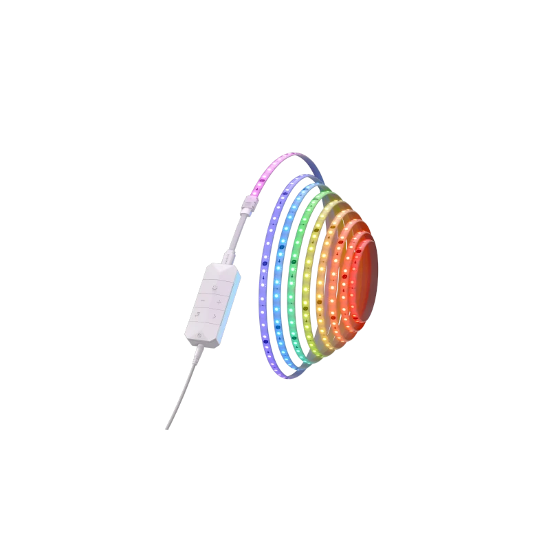 Nanoleaf Essentials Smart Multicolour HD Lightstrip Starter Kit - taśma ledowa 5m, 550 Lm 18W 2700K-6500K, kontroler w zestawie 