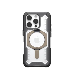 UAG Plasma XTE Magsafe - obudowa ochronna z podstawką do iPhone 16 Pro kompatybilna z MagSafe (ash/titanium)