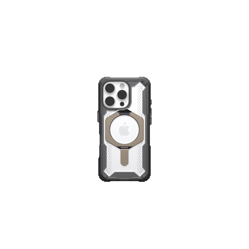 UAG Plasma XTE Magsafe - obudowa ochronna z podstawką do iPhone 16 Pro kompatybilna z MagSafe (ash/titanium)