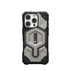 UAG Monarch Pro - obudowa ochronna do iPhone 16 Pro kompatybilna z MagSafe (titanium)