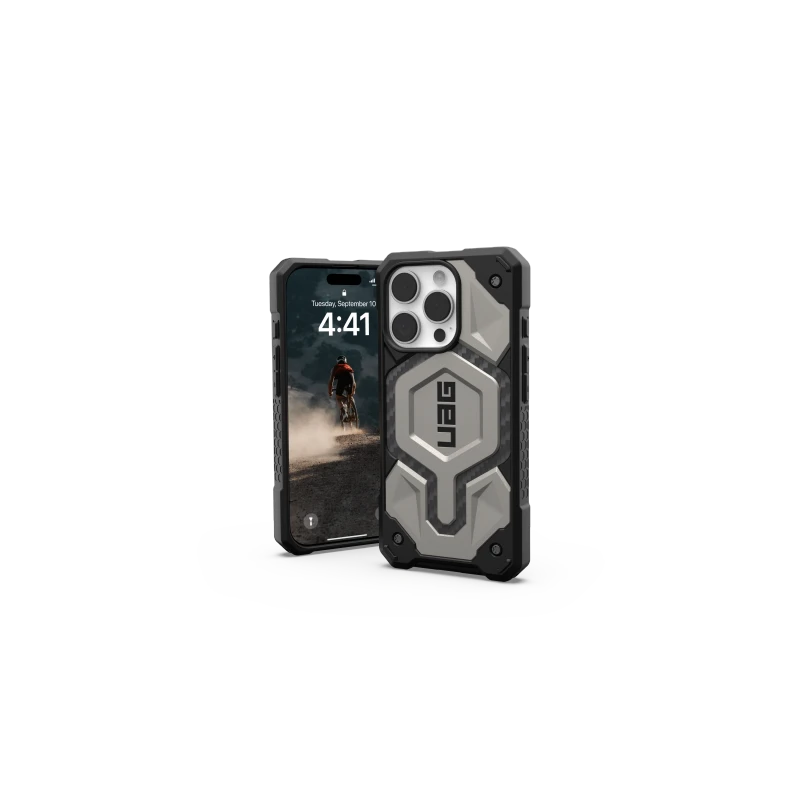 UAG Monarch Pro - obudowa ochronna do iPhone 16 Pro kompatybilna z MagSafe (titanium)