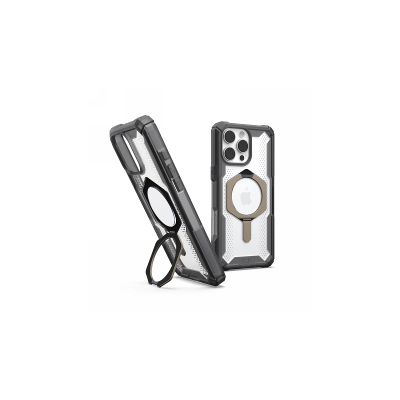 UAG Plasma XTE Magsafe - obudowa ochronna z podstawką do iPhone 16 Pro Max kompatybilna z MagSafe (ash/titanium)