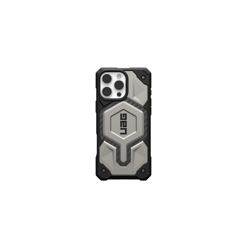 UAG Monarch Pro - obudowa ochronna do iPhone 16 Pro Max kompatybilna z MagSafe (titanium)