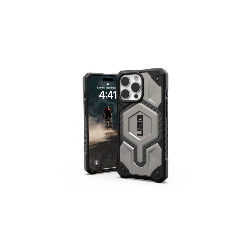 UAG Monarch Pro - obudowa ochronna do iPhone 16 Pro Max kompatybilna z MagSafe (titanium)