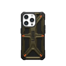UAG Monarch - obudowa ochronna do iPhone 15 Pro (kevlar element green)