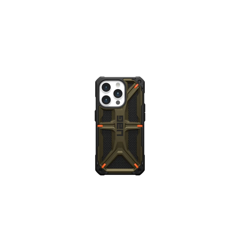 UAG Monarch obudowa ochronna plecki do iPhone 15 Pro (kevlar element green)
