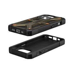UAG Monarch - obudowa ochronna do iPhone 15 Pro (kevlar element green)