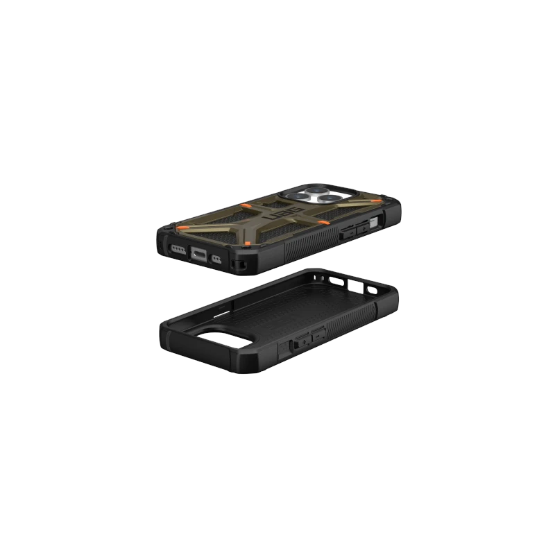 UAG Monarch obudowa ochronna plecki do iPhone 15 Pro (kevlar element green)