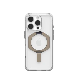UAG Plyo XTE Magsafe - obudowa ochronna z podstawką do iPhone 16 Pro kompatybilna z MagSafe (clear/titanium)
