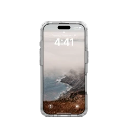 UAG Plyo XTE Magsafe - obudowa ochronna z podstawką do iPhone 16 Pro kompatybilna z MagSafe (clear/titanium)