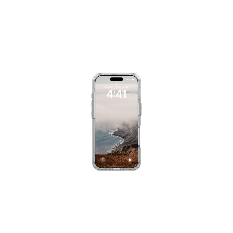 UAG Plyo XTE Magsafe - obudowa ochronna z podstawką do iPhone 16 Pro kompatybilna z MagSafe (clear/titanium)