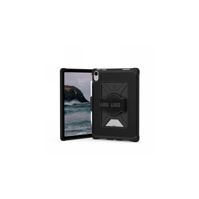 UAG Metropolis HS - obudowa ochronna z uchwytem do Apple Pencil i uchwytem na dłoń do iPad 10.9" 10 generacja (black) wersja OEM