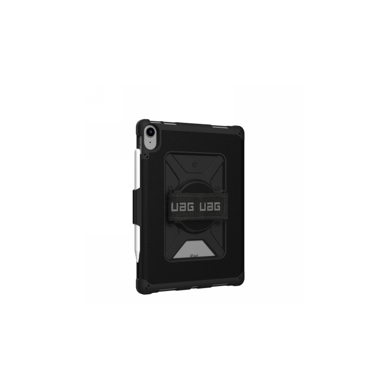 UAG Metropolis HS - obudowa ochronna z uchwytem do Apple Pencil i uchwytem na dłoń do iPad 10.9" 10 generacja (black) wersja OEM