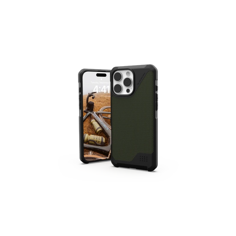 UAG Metropolis LT Magsafe - obudowa ochronna do iPhone 16 Pro Max kompatybilna z MagSafe (kevlar olive)