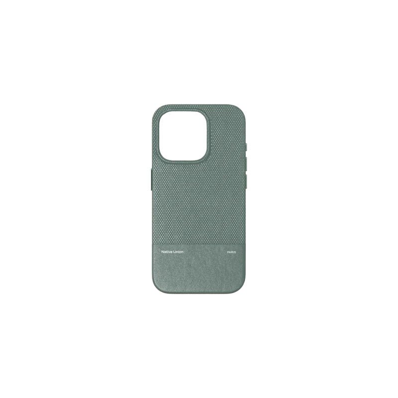 Native Union (RE)Classic Case - obudowa ochronna do iPhone 16 Pro kompatybilna z MagSafe (slate green)