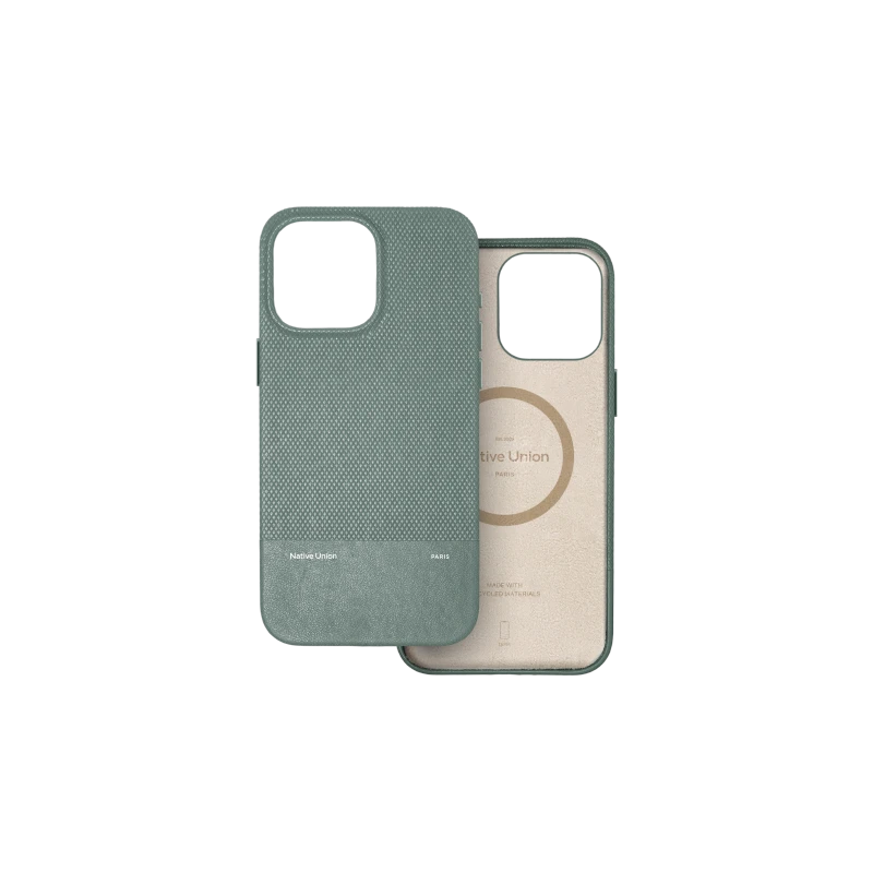 Native Union (RE)Classic Case - obudowa ochronna do iPhone 16 Pro Max kompatybilna z MagSafe (slate green)