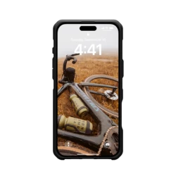UAG Metropolis LT Magsafe - obudowa ochronna do iPhone 16 Plus kompatybilna z MagSafe (kevlar black)