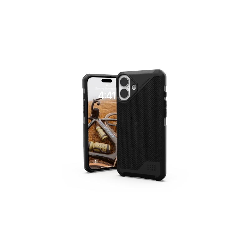 UAG Metropolis LT Magsafe - obudowa ochronna do iPhone 16 Plus kompatybilna z MagSafe (kevlar black)