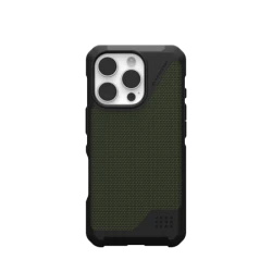 UAG Metropolis LT Magsafe - obudowa ochronna do iPhone 16 Pro kompatybilna z MagSafe (kevlar olive)