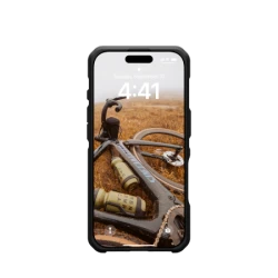 UAG Metropolis LT Magsafe - obudowa ochronna do iPhone 16 Pro kompatybilna z MagSafe (kevlar olive)