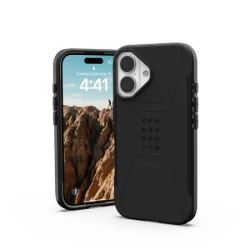 UAG Civilian Magsafe - obudowa ochronna do iPhone 16 kompatybilna z MagSafe (black)