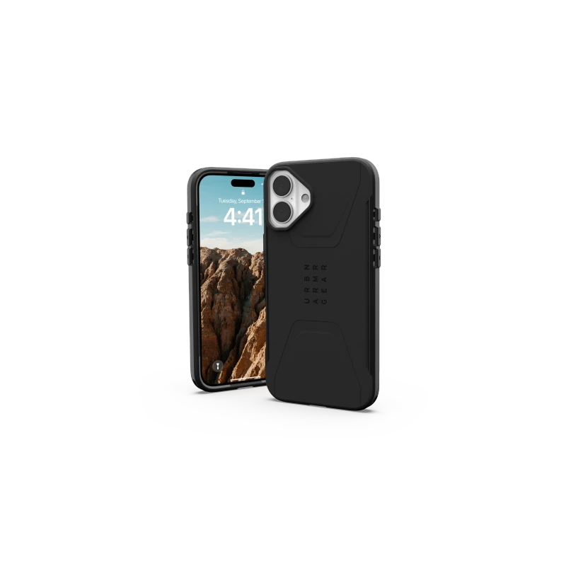 UAG Civilian Magsafe - obudowa ochronna do iPhone 16 Plus kompatybilna z MagSafe (black)