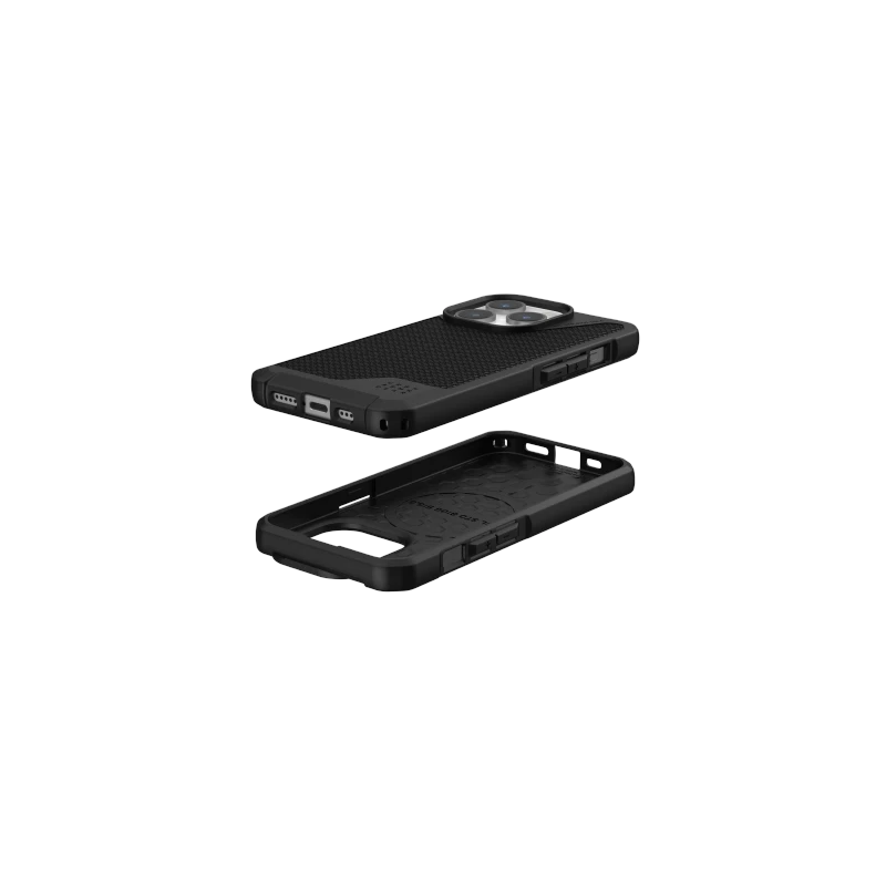 UAG Metropolis LT Magsafe - obudowa ochronna do iPhone 15 Pro kompatybilna z MagSafe (kevlar black)