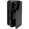 Decoded Leather Detachable Wallet - skórzana obudowa ochronna do iPhone 16 kompatybilna z MagSafe (black)