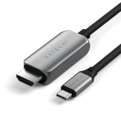 Satechi - kabel USB-C - HDMI 2.1 8K 2m (space gray)