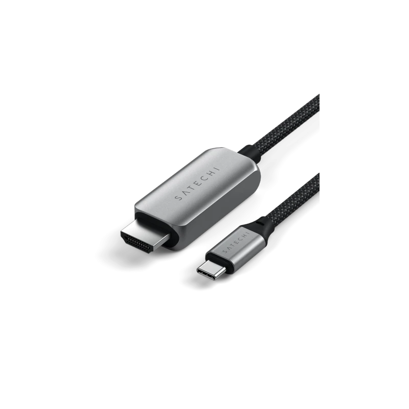 Satechi - kabel USB-C - HDMI 2.1 8K 2m (space gray)