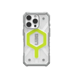 UAG Pathfinder Clear Magsafe - obudowa ochronna do iPhone 16 Pro kompatybilna z MagSafe (active neon)