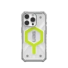 UAG Pathfinder Clear Magsafe - obudowa ochronna do iPhone 16 Pro kompatybilna z MagSafe (active neon)